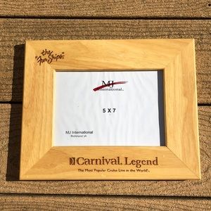 Beautiful wood picture photo frame
